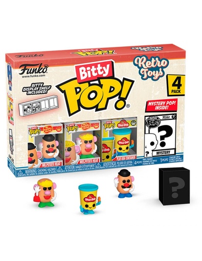 [54375446] BITTY POP-MR. POTATO HEAD 4 FIG.