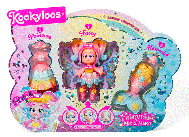 [49604018] KOOKYLOOS S-FAIRYTALE RAINBOW