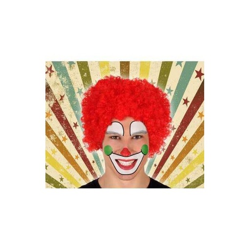 [01831791] PELUCA PAYASO ROJA