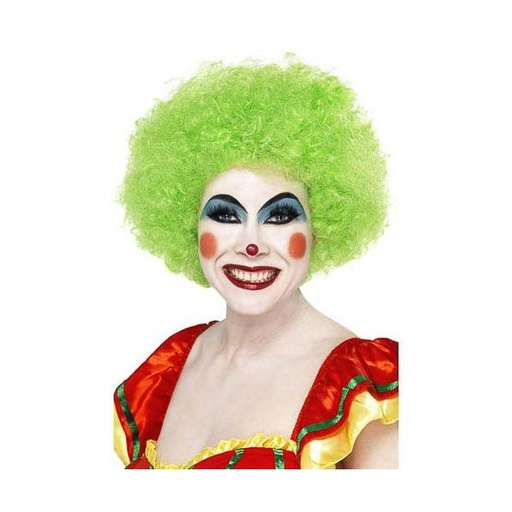 [01839761] PELUCA PAYASO VERDE