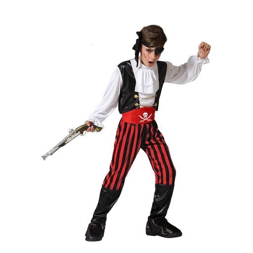 [01867159] DISFRAZ PIRATA T.10-12