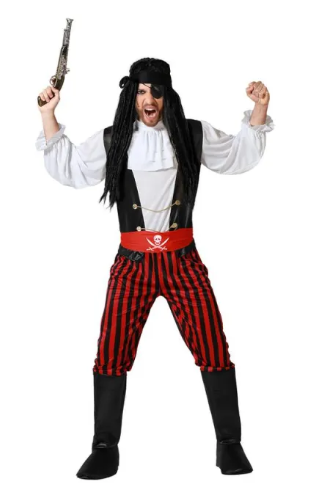 [01871922] DISFRAZ PIRATA T.M-L