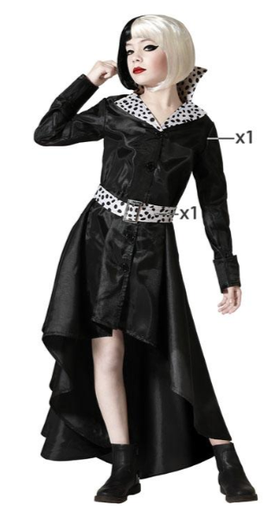 [01874515] DISFRAZ MALVADA T.7-9