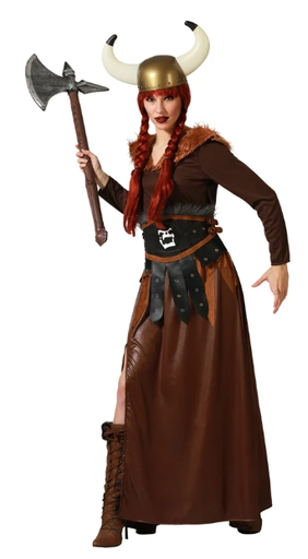 [01874605] DISFRAZ VIKINGA T.M-L