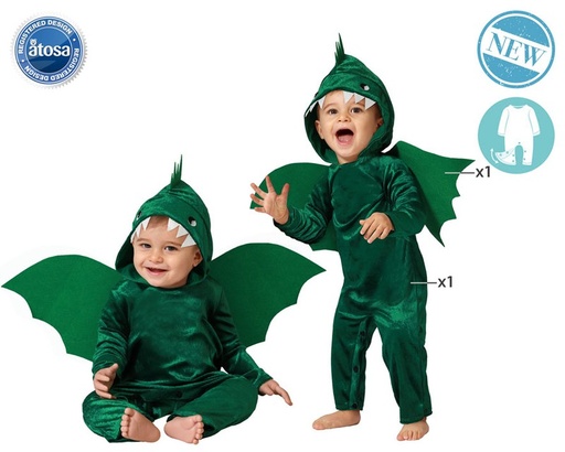 [01875492] DISFRAZ DRAGON 12-24 M.