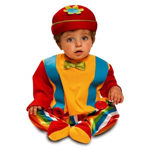[55220531] DISFRAZ BEBÉ PAYASO 7-12 M.