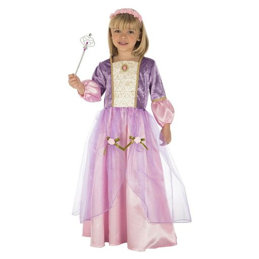 [55224096] DISFRAZ PRINCESA MORADA T.3-4