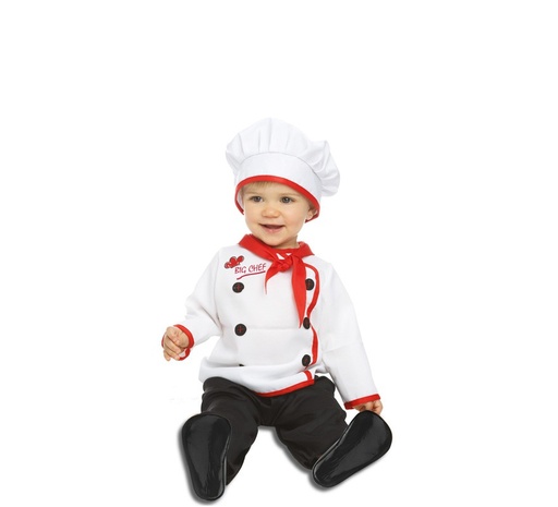 [55224969] DISFRAZ BABY CHEF 7-12 M.