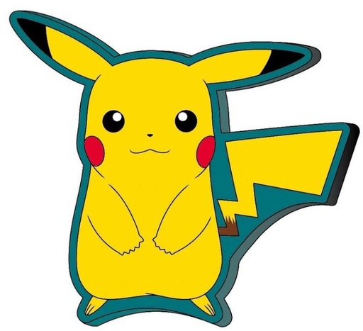 [06302311] COJIN POKEMON 3D 30x35 CM. Pikachu