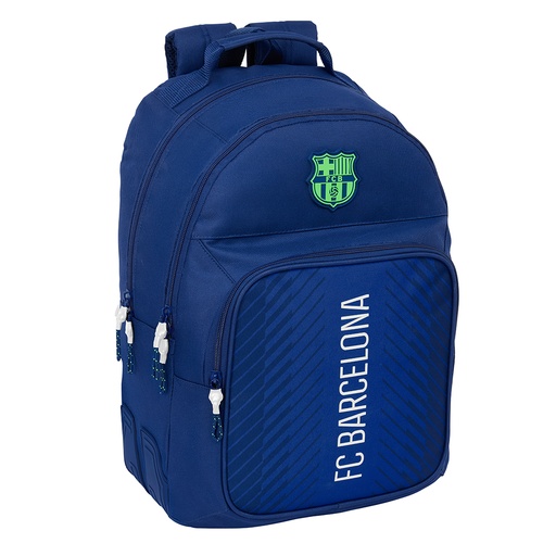 [79159112] MOCHILA DOB. F.C.B.NAVY BLUE