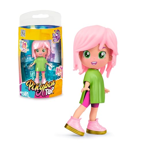 [13018797] PIN Y PON TOP GIRLS PELO ROSA
