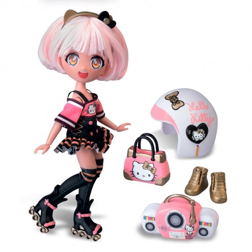 [13019407] HELLO KITTY GOLDEN DIVA ROLLER