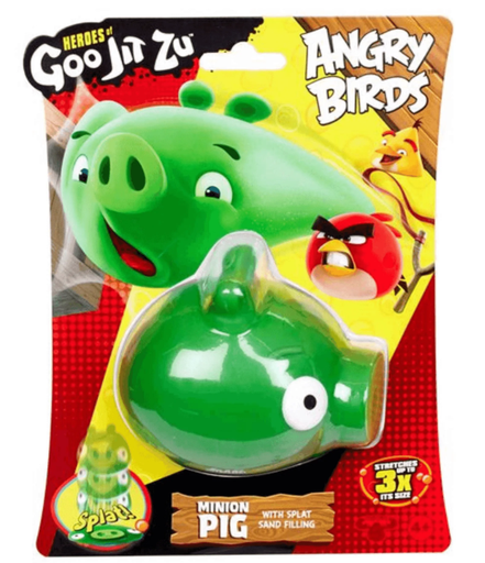 [02508264] GOO JIT ZU ANGRY BIRDS VERDE