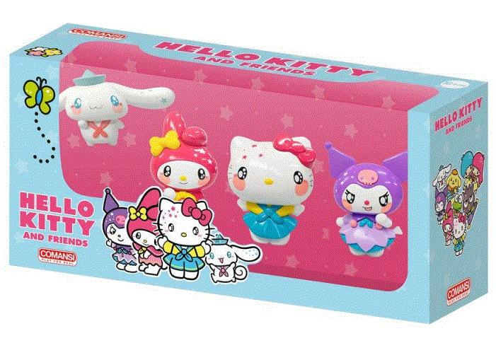 [73990421] HELLO KITTY Y FRIENDS (4 FIG.)