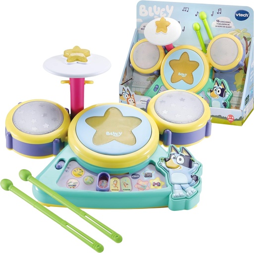 [37373422] BATERIA MUSICAL BLUEY