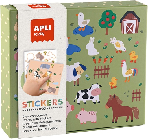 [48419431] JUEGO PEGATINAS ANIMALES