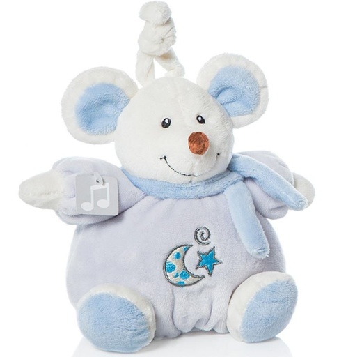 [01992309] PELUCHE RATITA AZUL MUSICAL