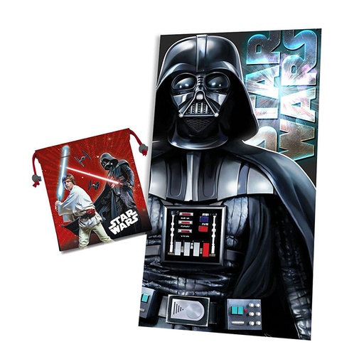 [12487527] TOALLA+SAQUITO STAR WARS
