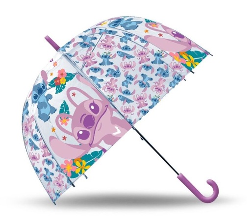 [12488992] PARAGUAS STITCH TRANSPARENTE