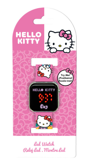 [12489160] RELOJ LED HELLO KITTY (6x4)