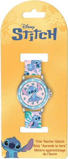 [12489240] RELOJ APRENDE LA HORA STITCH