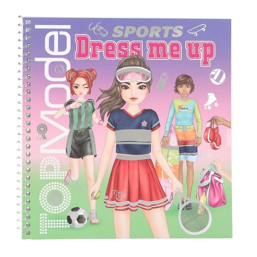 [50213808] DRESS ME UP STICKERBOOK SPORTS