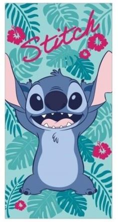 [58390846] TOALLA PLAYA STITCH TURQUESA