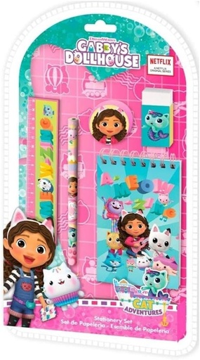 [12487688] SET PAPELERIA GABBYS DOLLHOUSE