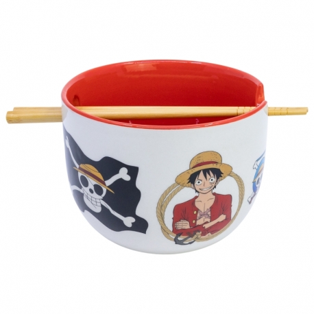 [33501340] CUENCO RAMEN C/PAL.ONE PIECE