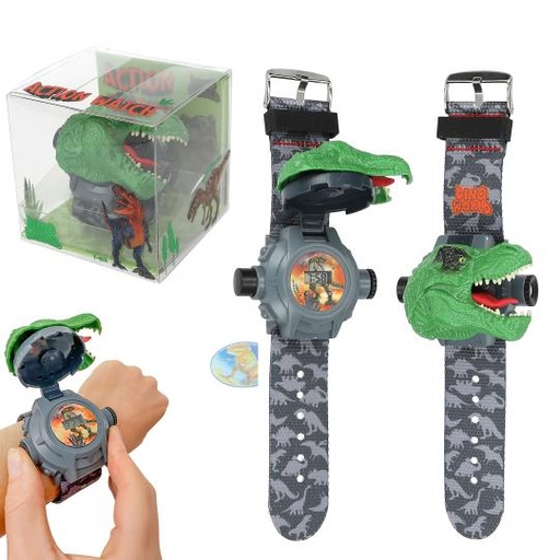 [50212637] RELOJ PULSERA C/PROYECTOR DINO WORLD