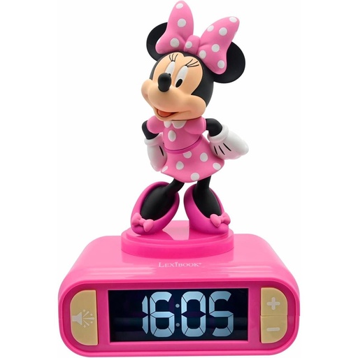 [48310131] DESPERTADOR DIGITAL MINNIE 3D