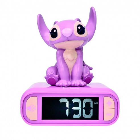 [48310728] DESPERTADOR STITCH-ANGEL 3D