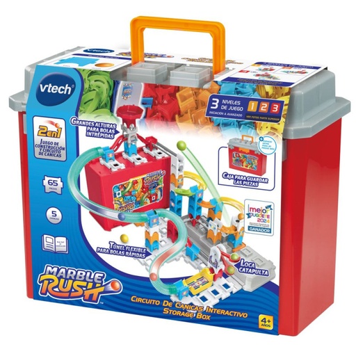 [37371767] MARBEL RUSH STORAGE BOX ROJO