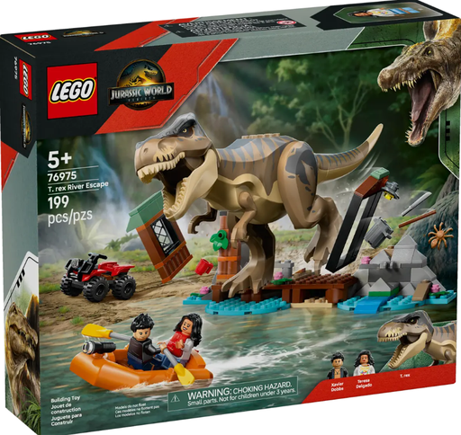 [22576975] HUIDA POR EL RIO Y T-REX CAZA