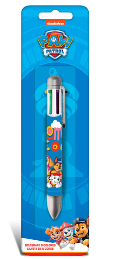 [12485397] BOLIGRAFO 6 COL. PAW PATROL