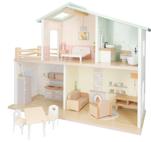 [05633050] CASA MUÑECAS MADERA C/MUEBLES