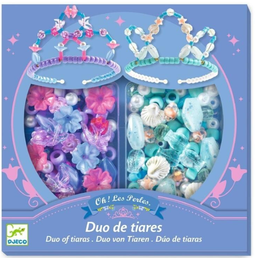 [36200038] PERLAS DUO DE TIARAS AZUL