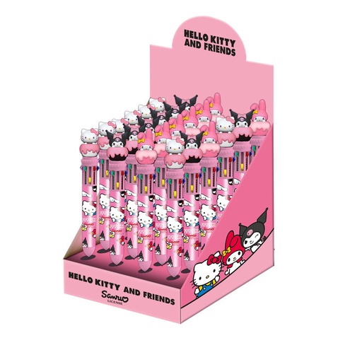 [20908575] HELLO KITTY BOLIGRAFO 10 COLORES