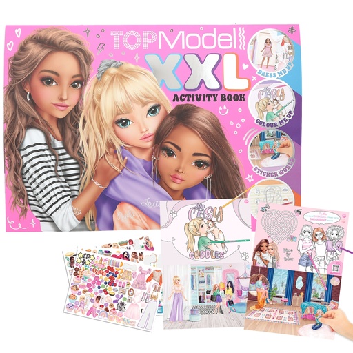 [50213731] ACTIVITY BOOK XXL TOP MODEL