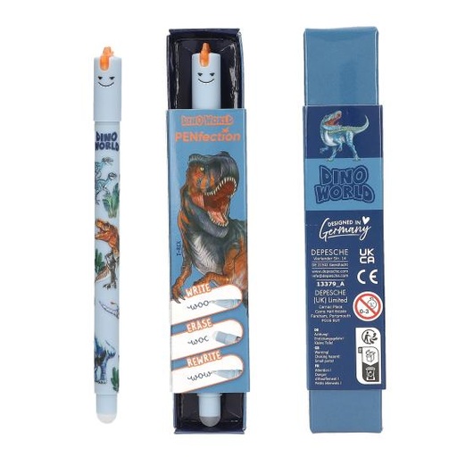 [50213379] BOLIGRAFO GEL BORRABLE DINO WORLD