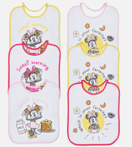 [67816915] BABEROS MINNIE (PACK 6)