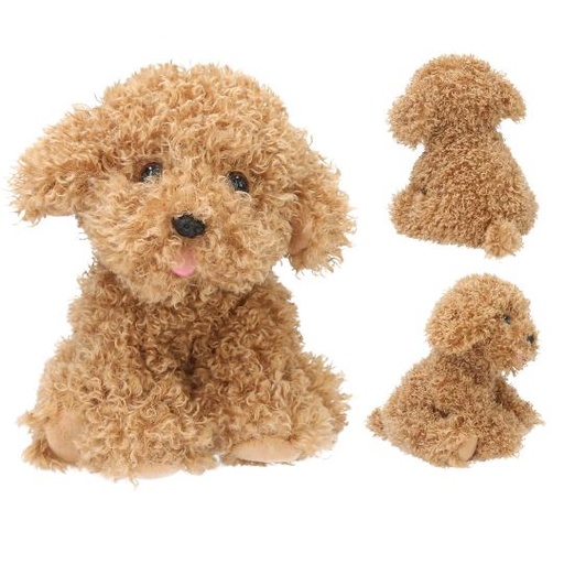 [50213863] PELUCHE PERRO HOLLY MARRON