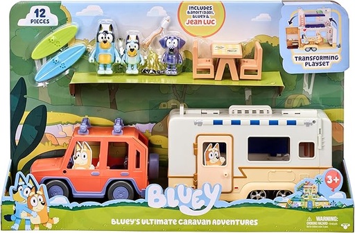 [30230964] BLUEY SET CRUISER+CAMPERVAN
