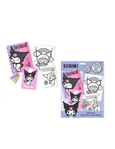 [12489364] SET COLOREAR KUROMI