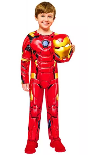 [78912686] DISFRAZ IRON MAN BLACK T.XXS