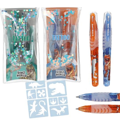 [50213657] BOLIS GEL PURPURINA DINO WORLD