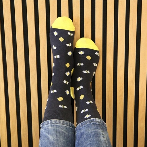 [01218705] CALCETINES HONEY BEE(4)T.41-45