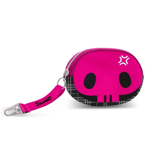 [20909131] MONEDERO KUROMI PILL SKULL