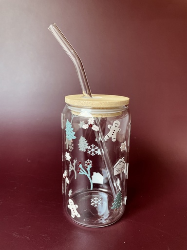 [01300601] VASO TE TRANSP.NAVIDAD