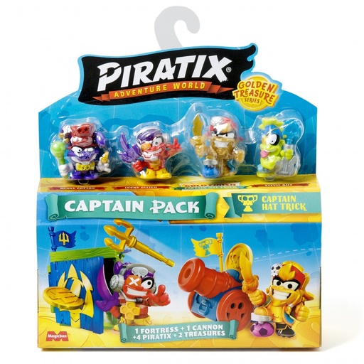 [49603915] PIRATIX GOLDEN TREASURE CAPTAIN PACK